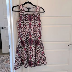 Fit and flair Aqua dress